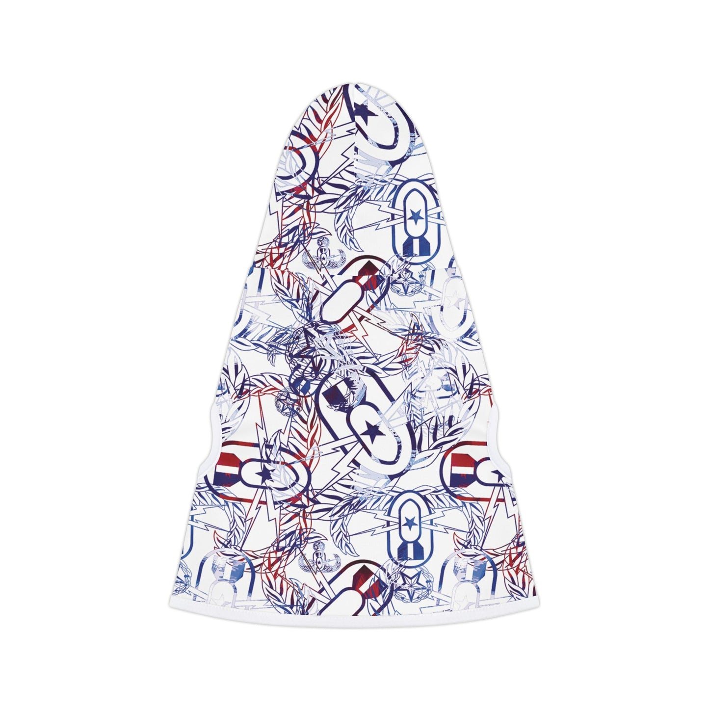 Pet Hoodie — "It's 5 o'clock Somewhere" (Red, White, & BOOM!)