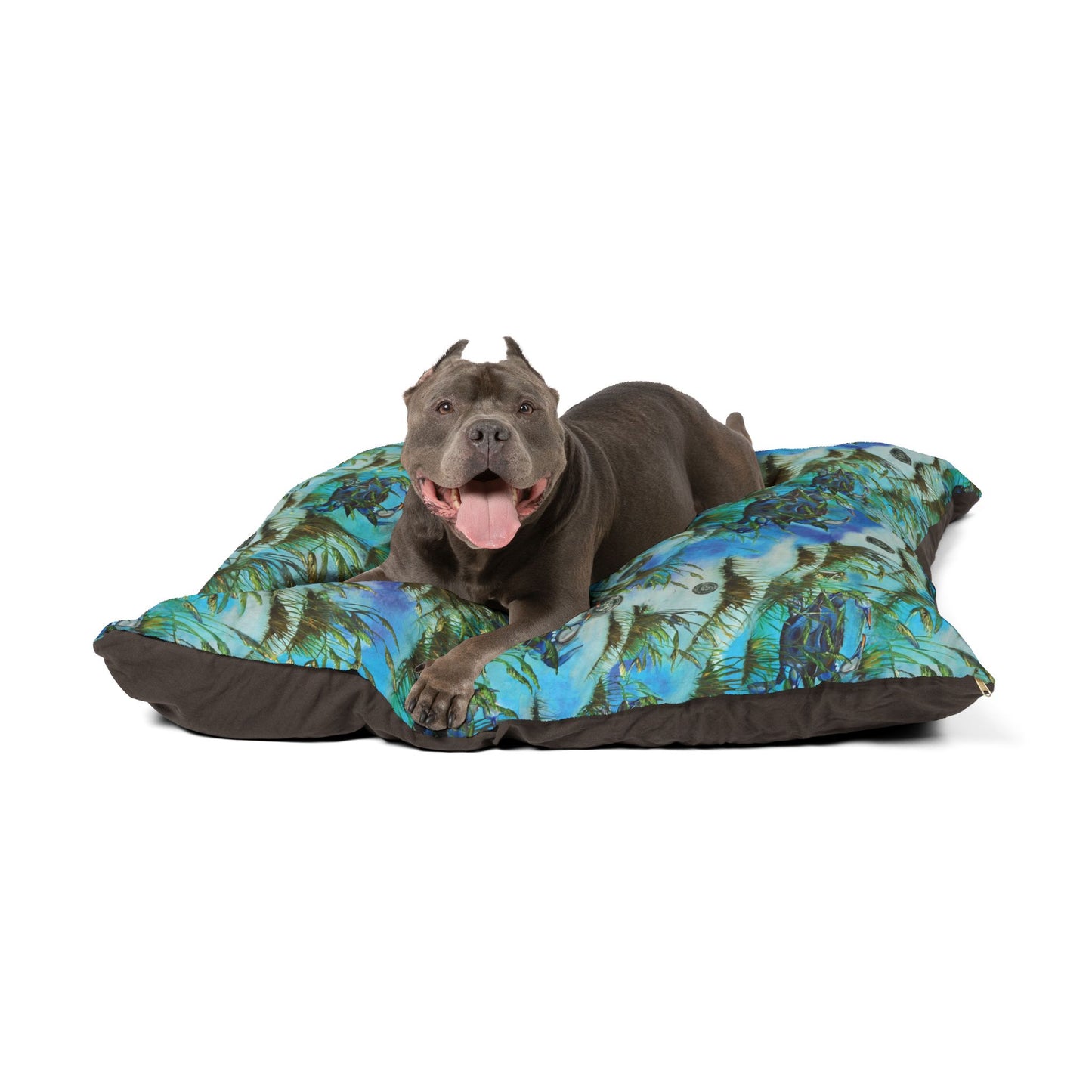 Pet Bed — "Crab Island Treasure"