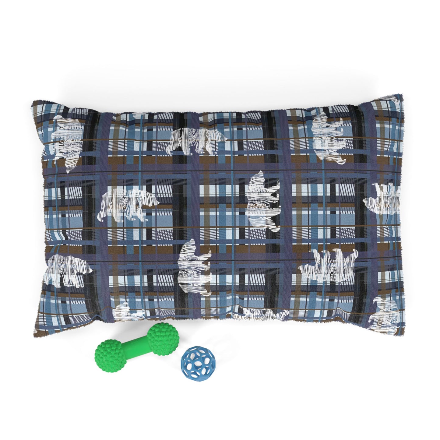 Pet Bed — "Wood Grain Bear"