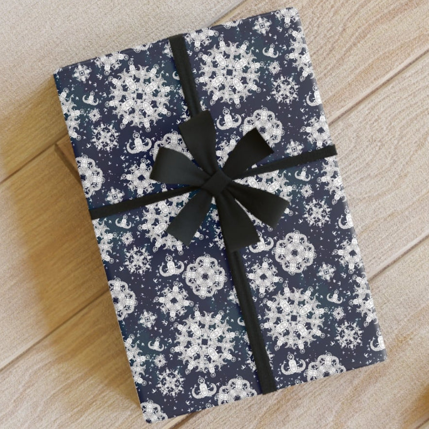 Wrapping Paper - "EOD Snowflakes"