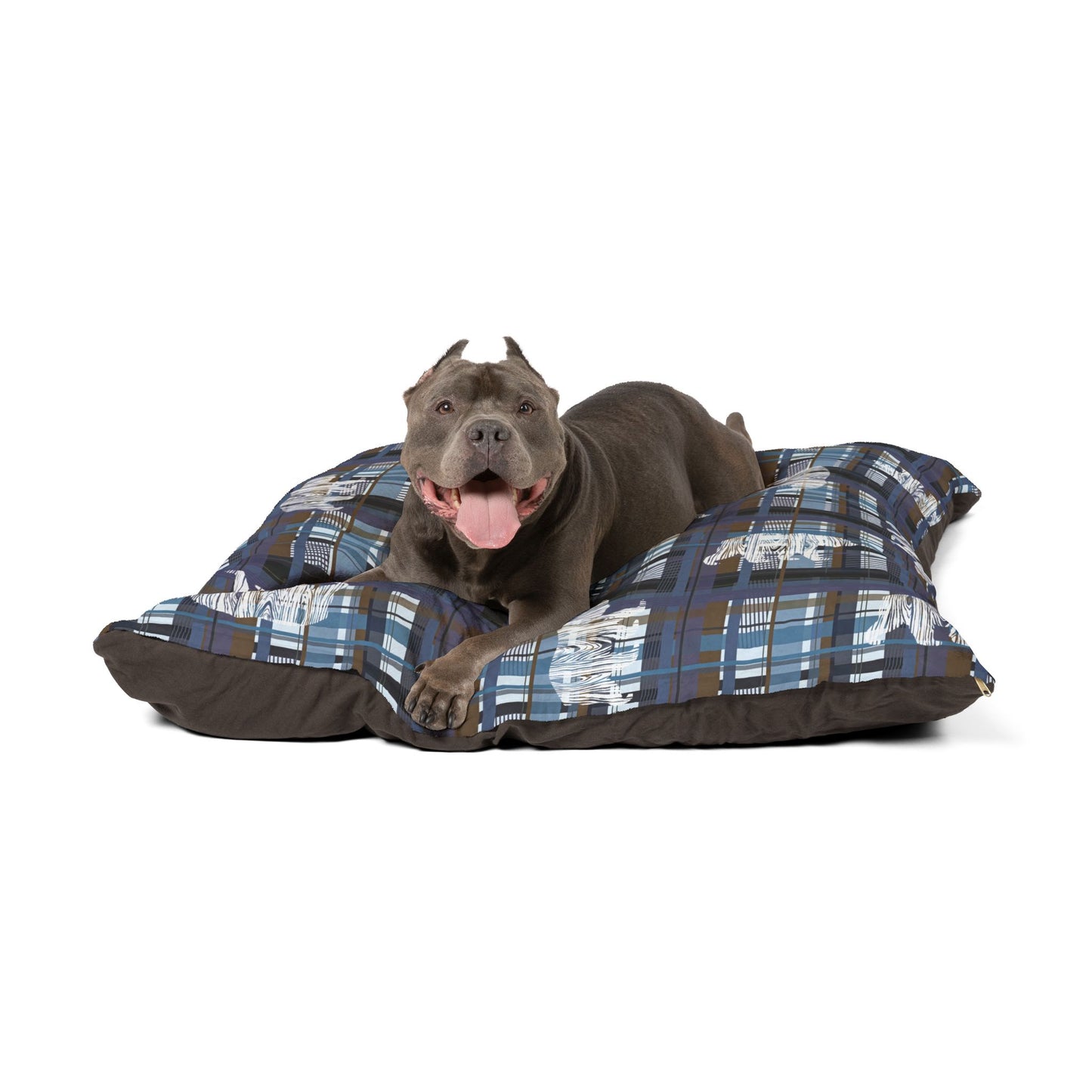 Pet Bed — "Wood Grain Bear"