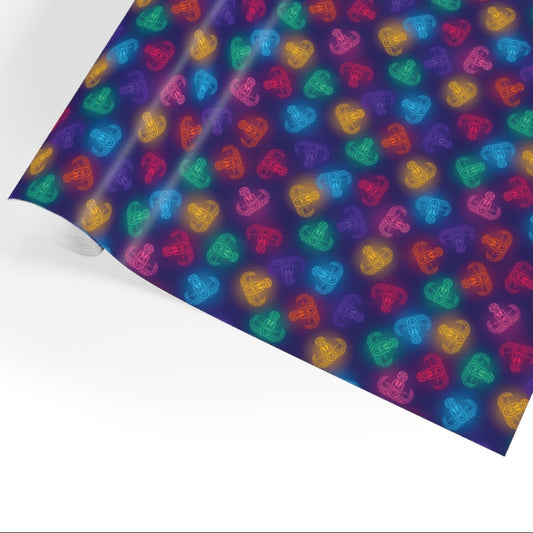 Wrapping Paper - "Festive Badges"