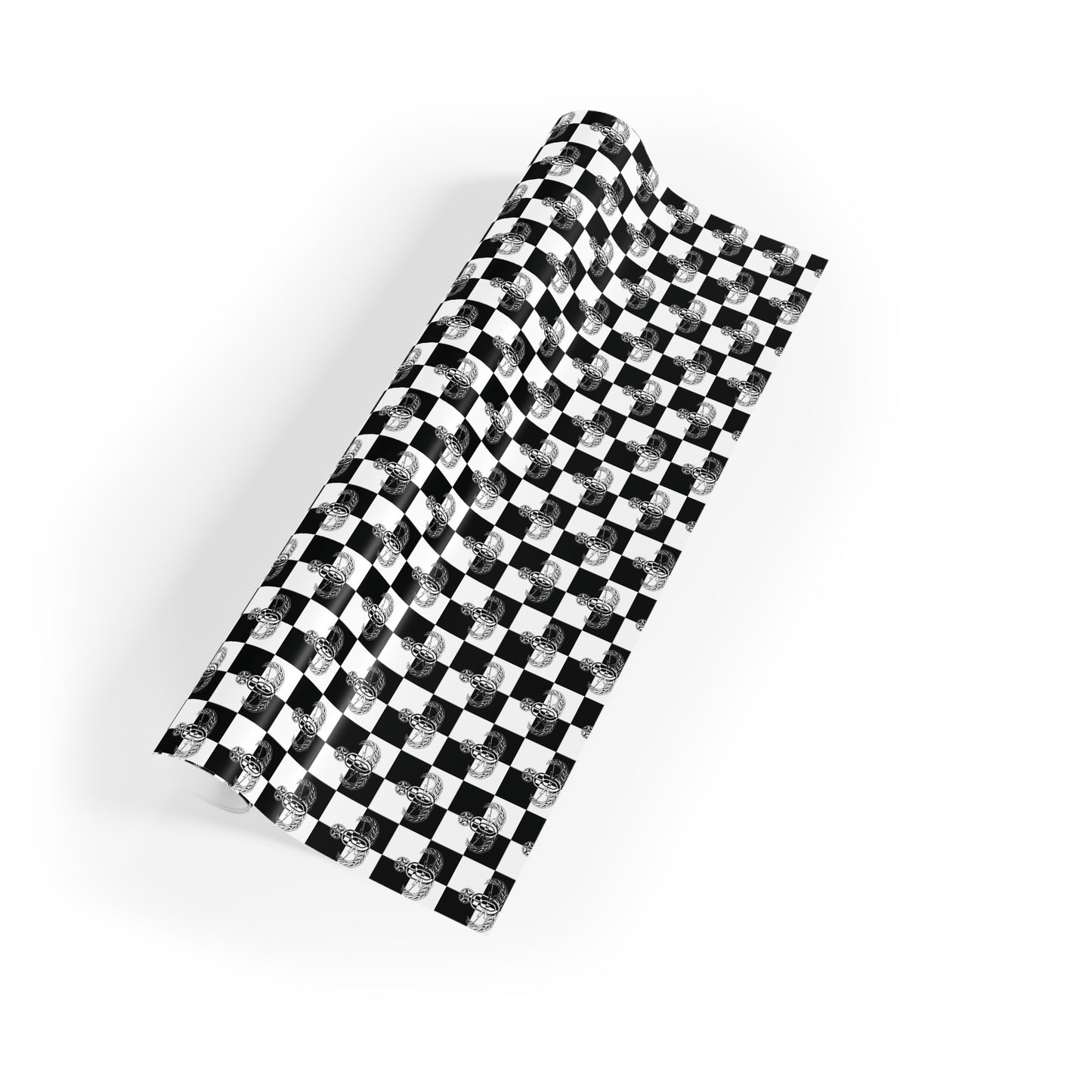 Wrapping Paper - "EOD Checkered Flag"