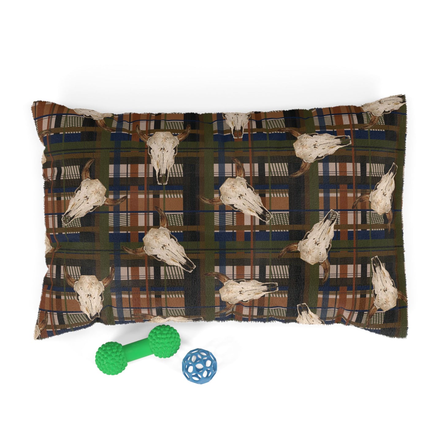 Pet Bed — "Steer Skull"
