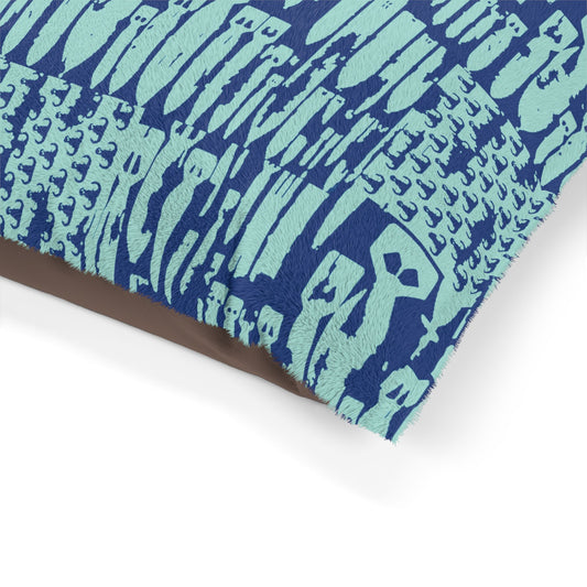 Pet Bed — "EOD Bomb Flag" (Blues)