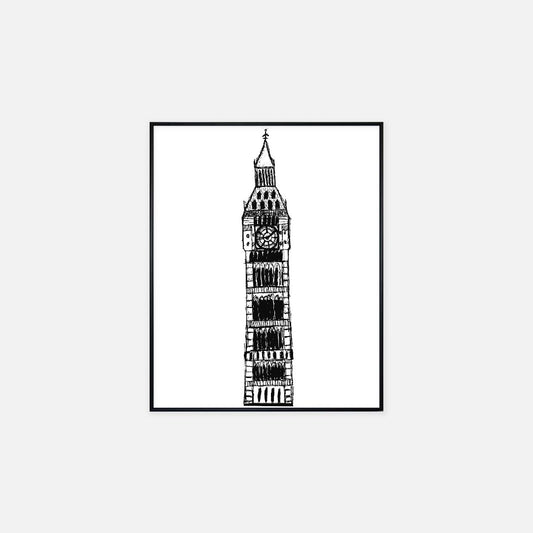 "Big Ben" - Print (16" x 20")