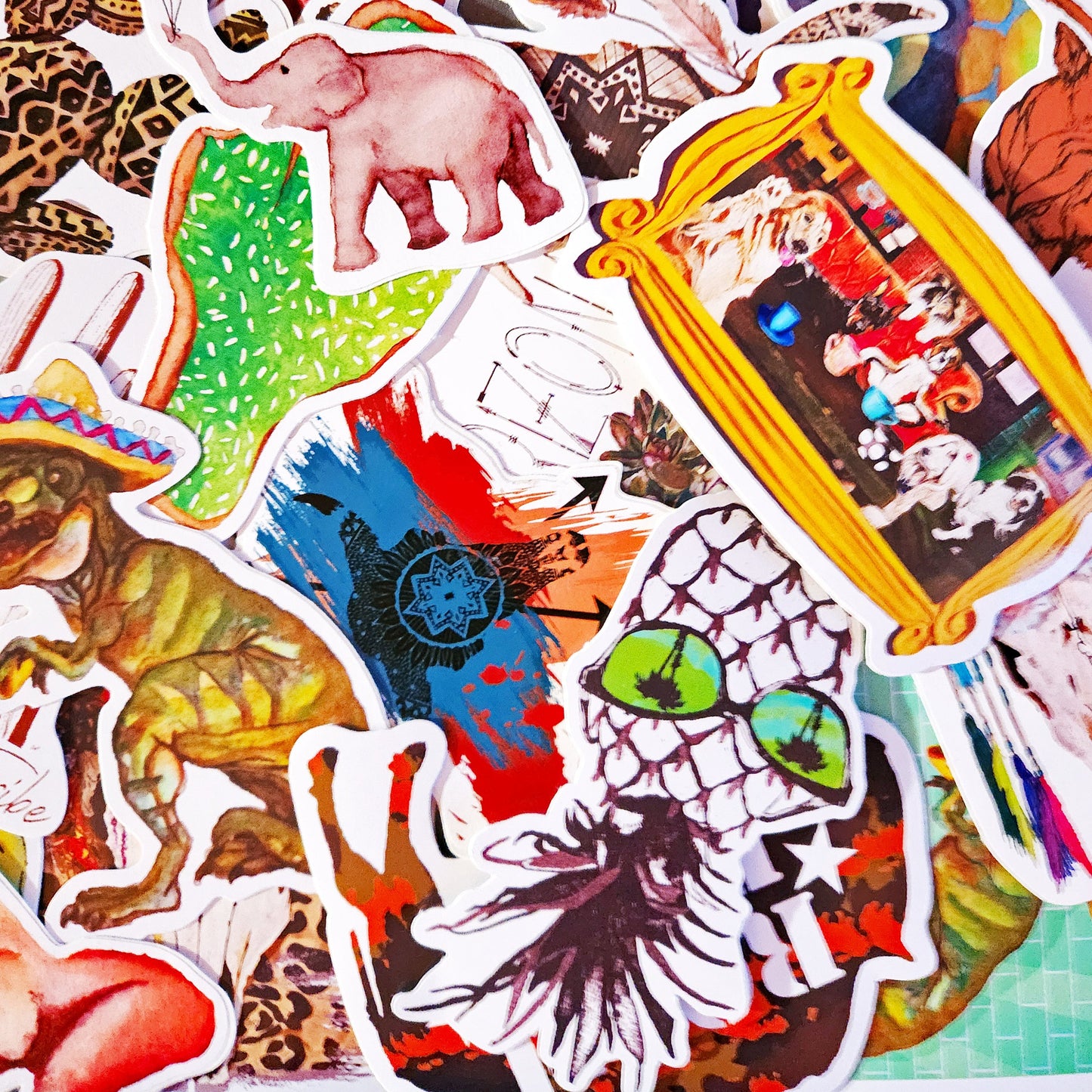 "Gypsy Skull" Vinyl Sticker/Decal