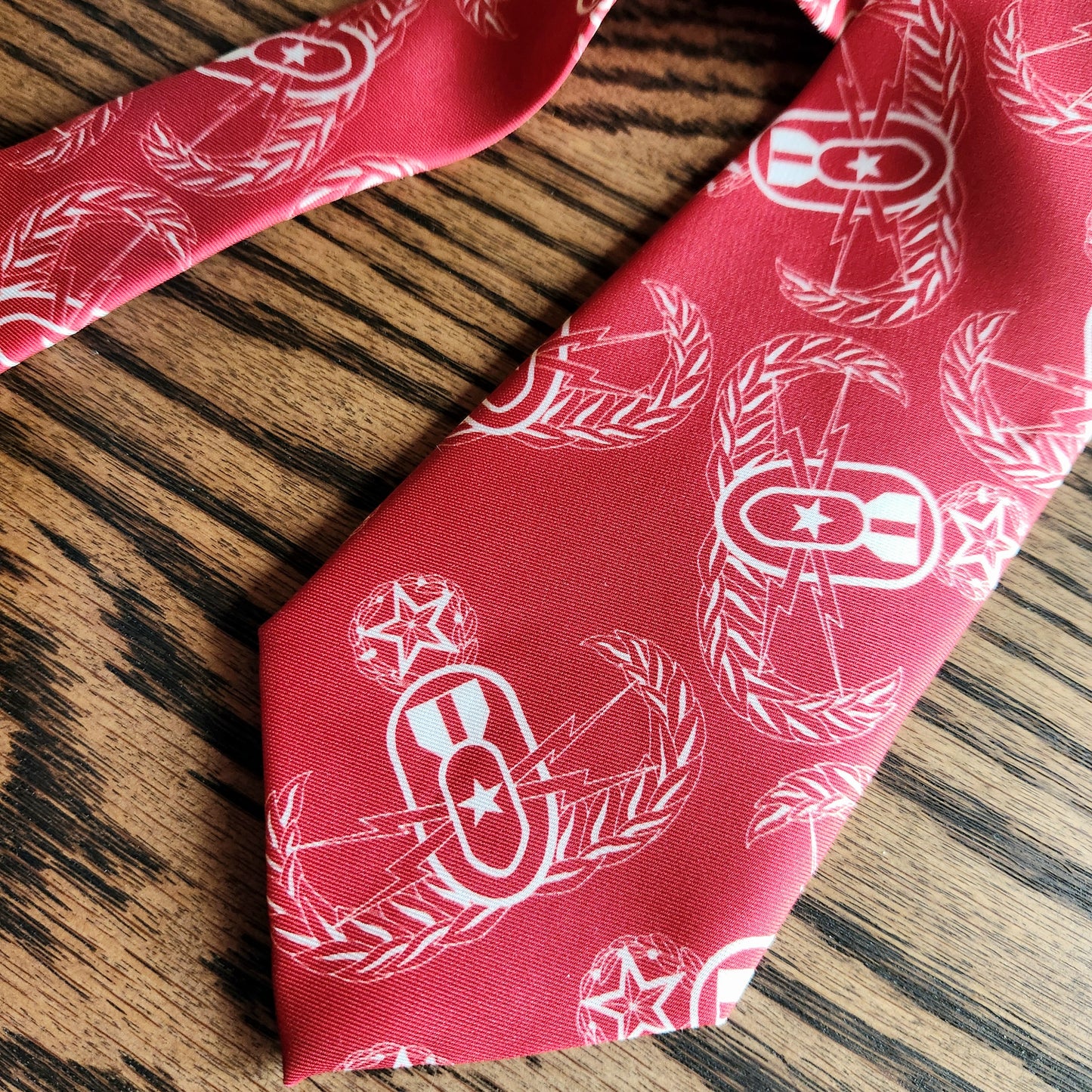 Necktie - "EOD Power Red"