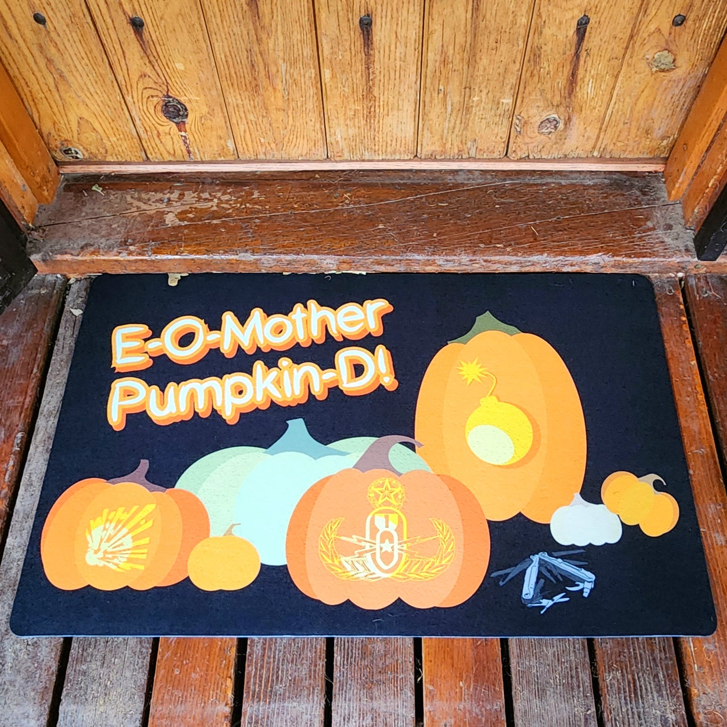Kitchen Mat - "E-O-Mother Pumpkin-D"
