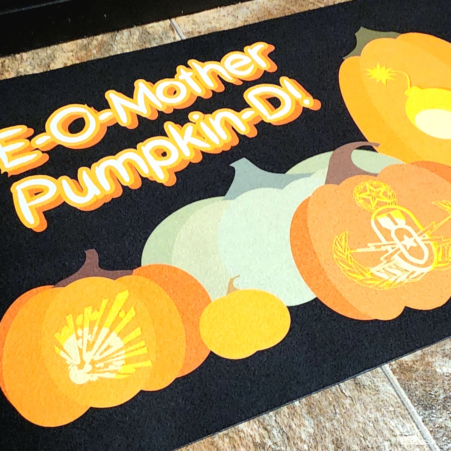 Kitchen Mat - "E-O-Mother Pumpkin-D"