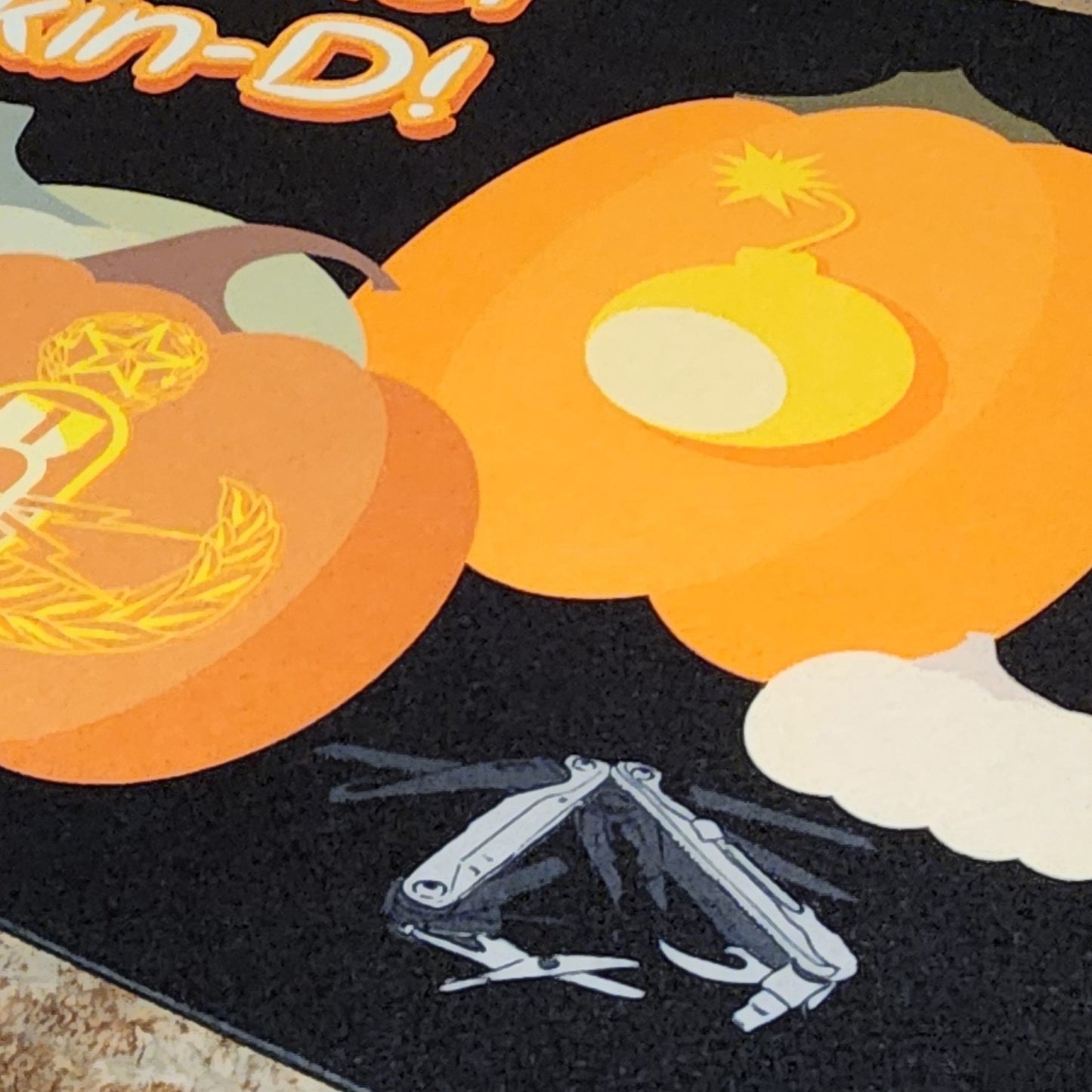 Kitchen Mat - "E-O-Mother Pumpkin-D"