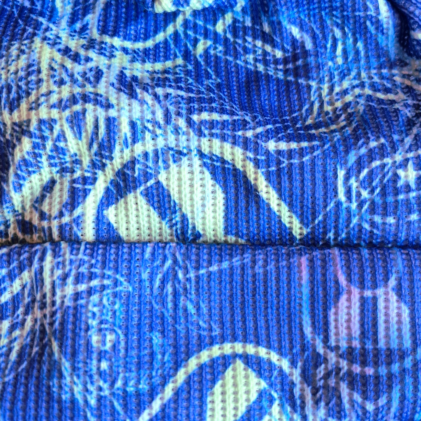 Beanie - "It's 5 o'clock Somewhere" (Green on Blue)