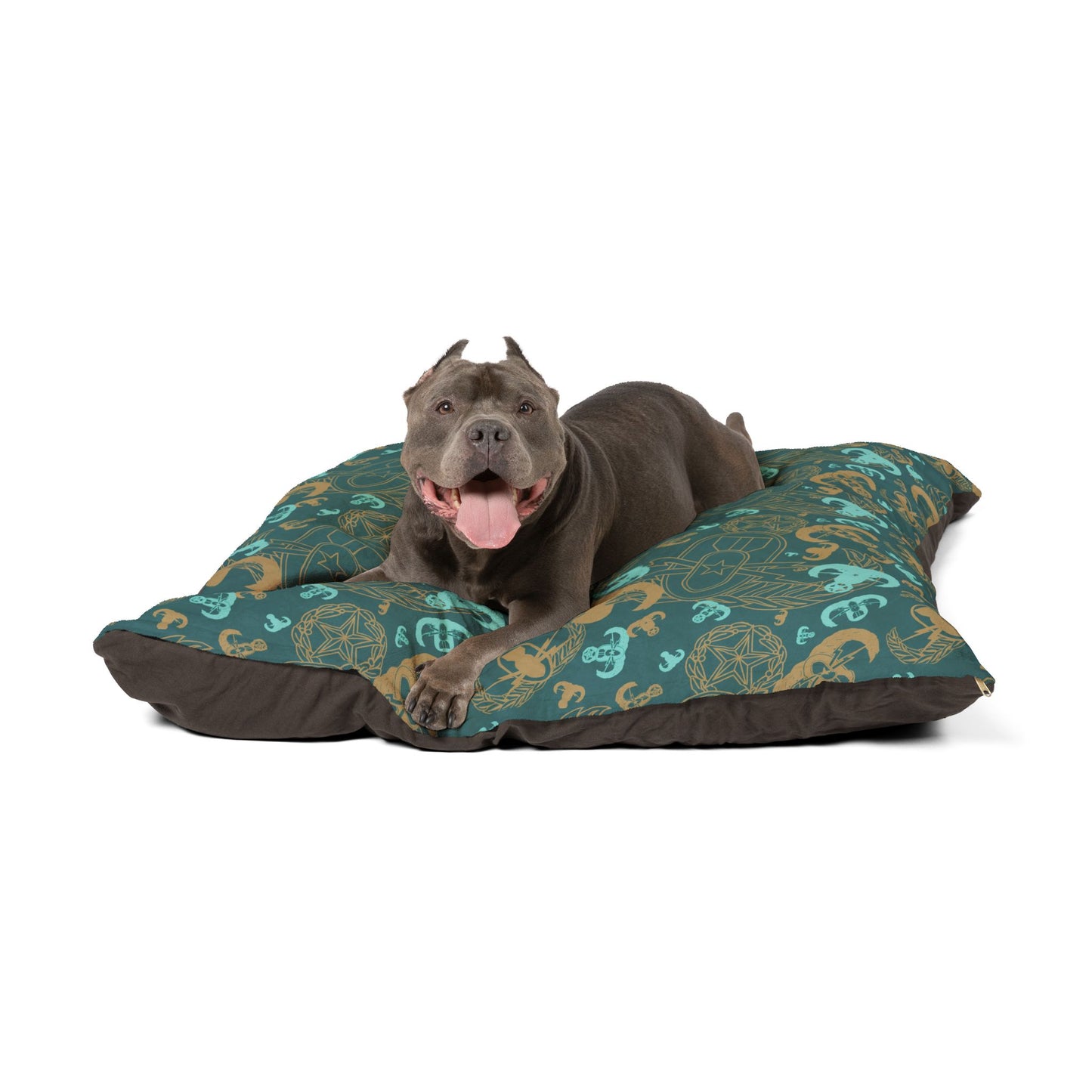 Pet Bed — "EOD Party" (Green)