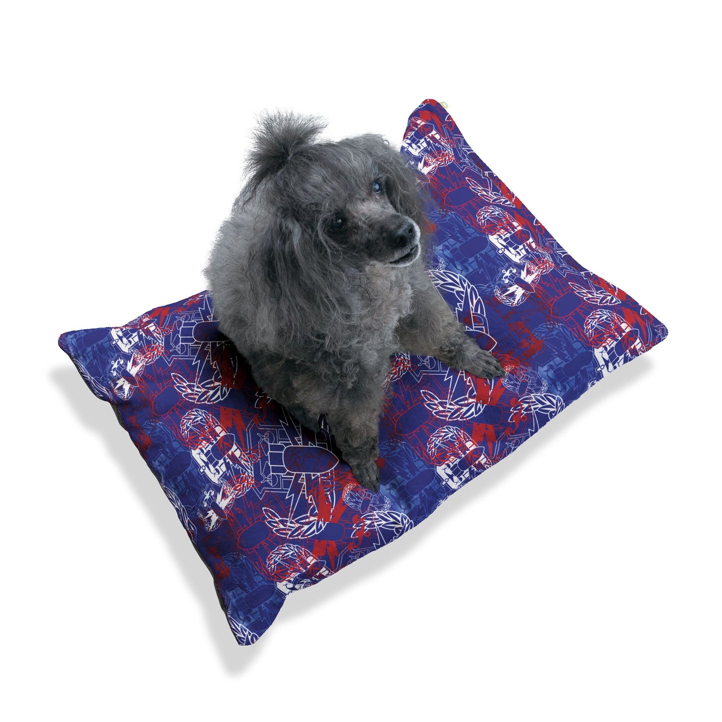 Pet Bed — "It's 5 o'clock Somewhere" PSBT (Red, White, & Blues)
