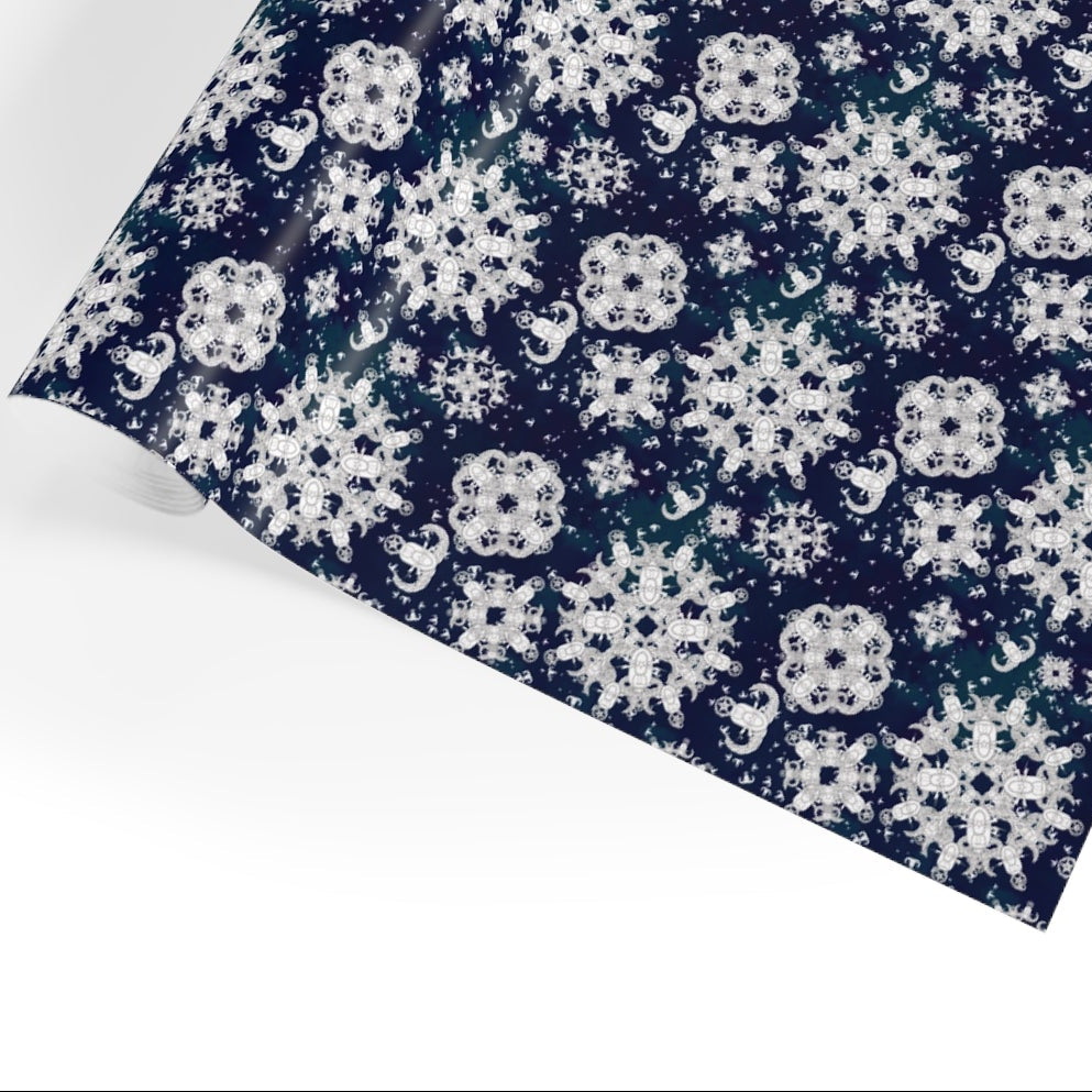 Wrapping Paper - "EOD Snowflakes"