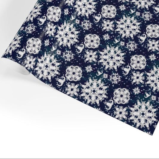 Wrapping Paper - "EOD Snowflakes"