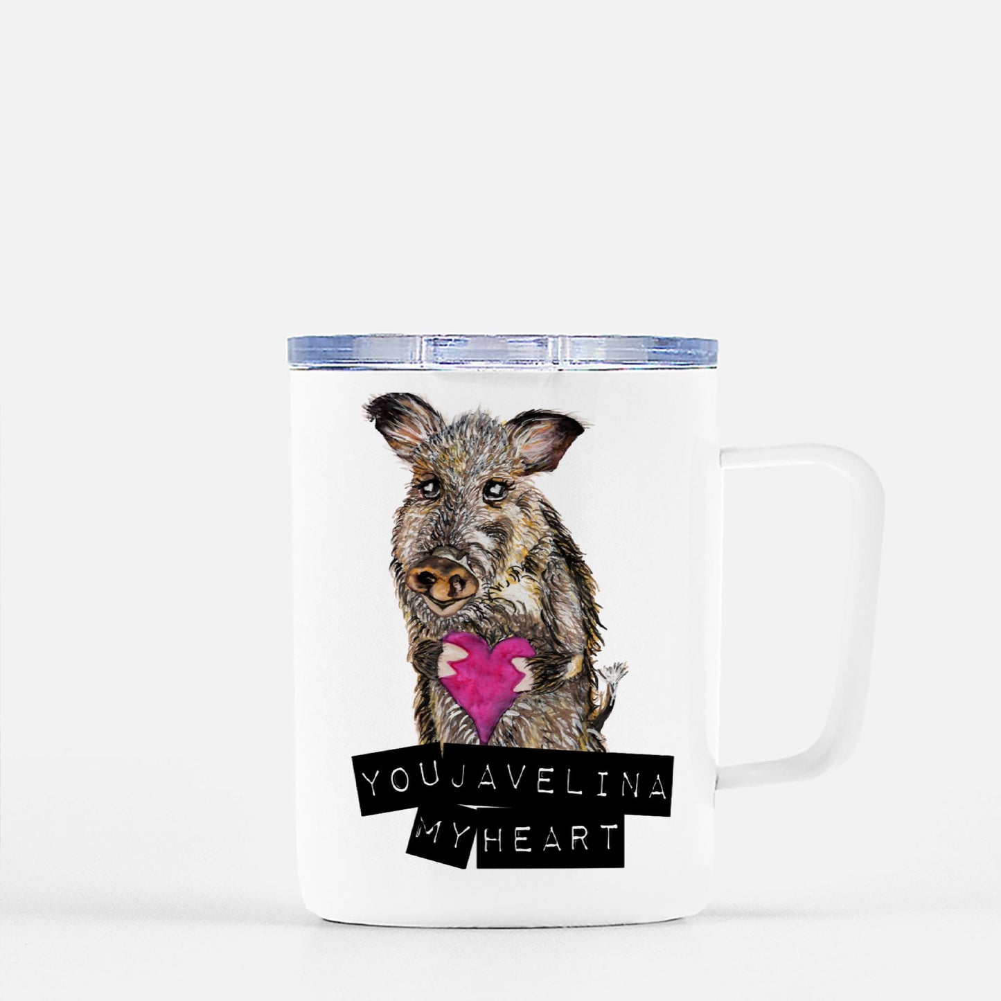 Travel Mug - "You Javelina My Heart"