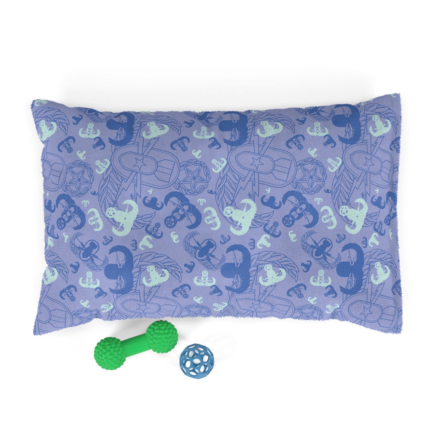 Pet Bed — "EOD Party" (Periwinkle)