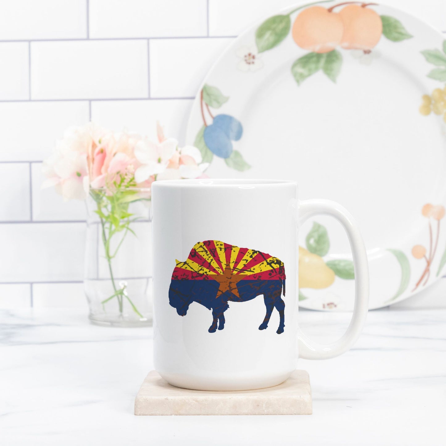 Mug - "BuffaLOVE AZ" (Rustic)