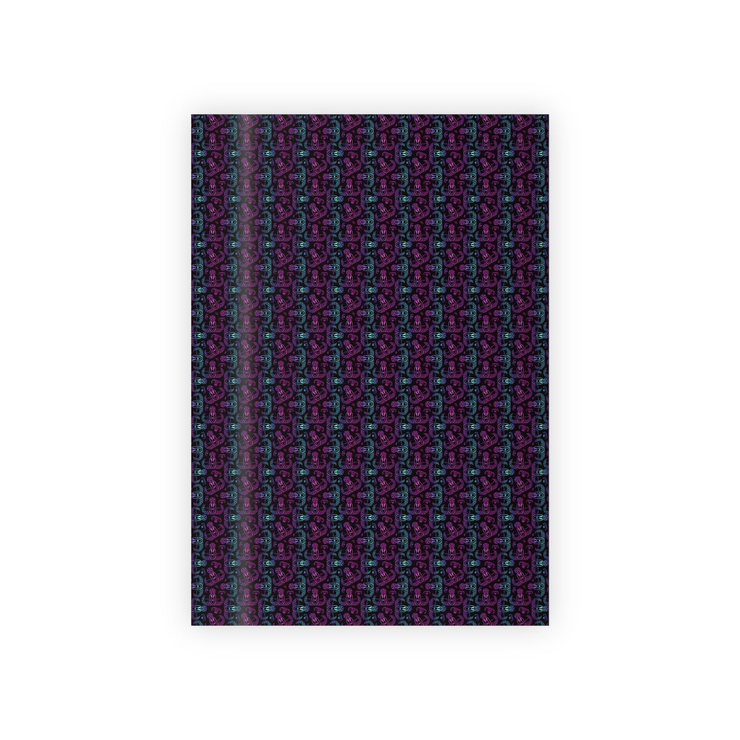 Wrapping Paper - "EOD BOMBre" (Pink/Turquoise/Purple)
