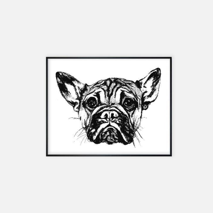 "Frenchie" - Print (11" x 14")
