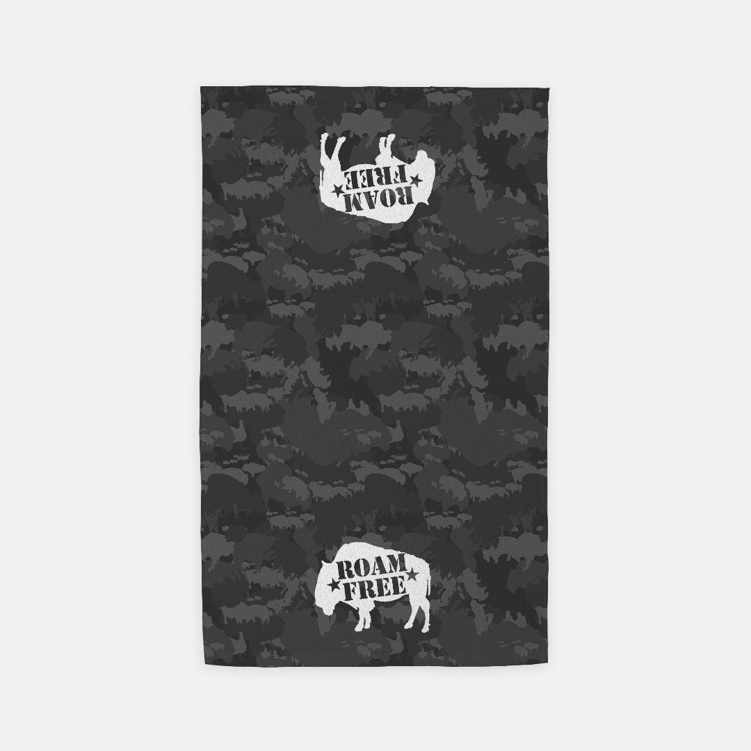 Hand Towel - "Roam Free" Bison