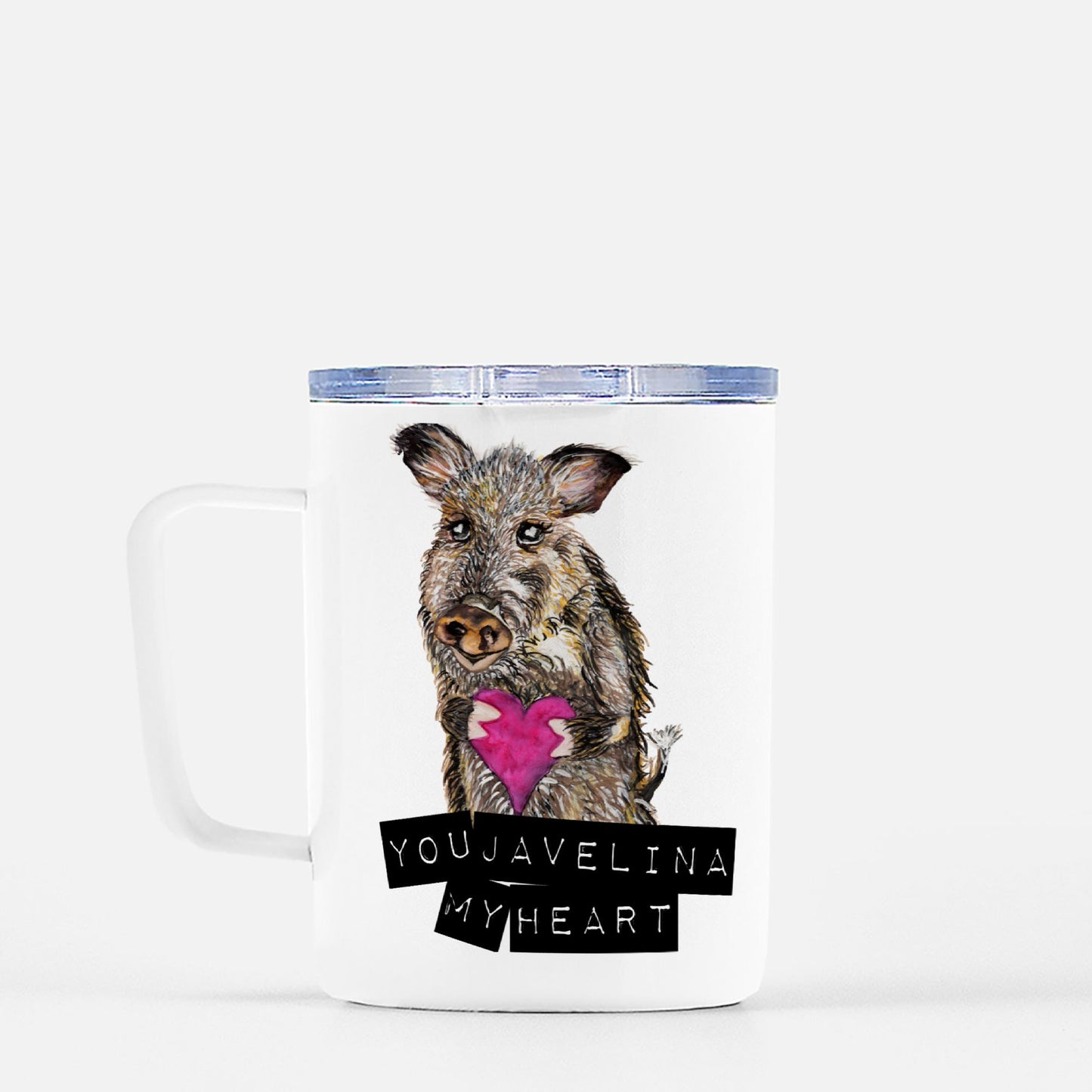 Travel Mug - "You Javelina My Heart"