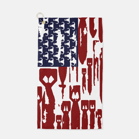 Golf Towel - "EOD Bomb Flag"