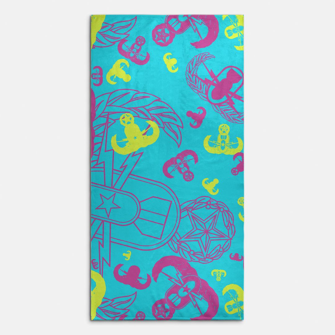 Beach Towel - "EOD Party"
