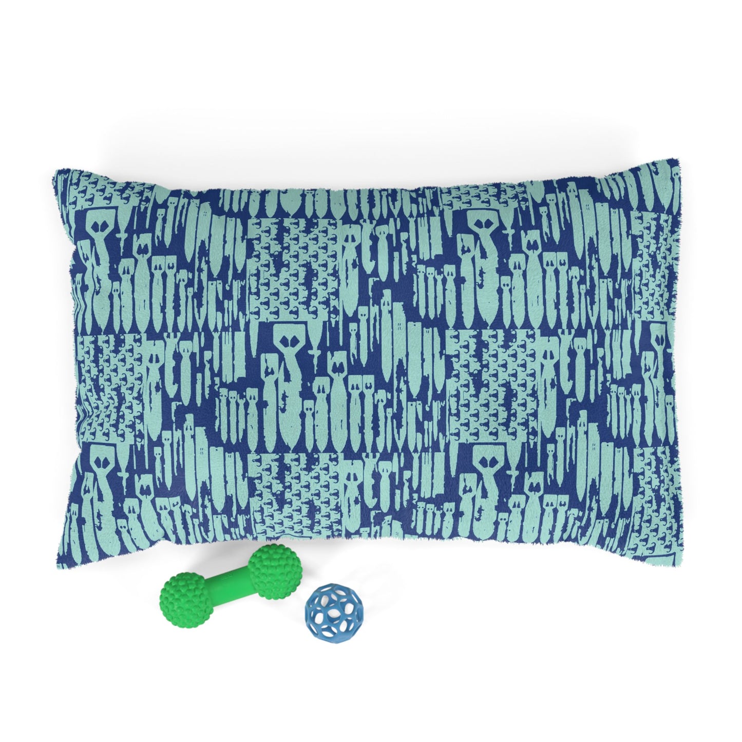 Pet Bed — "EOD Bomb Flag" (Blues)