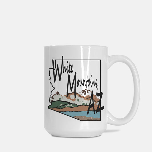 Mug - "White Mountains, AZ"
