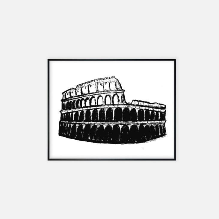 "Coliseum" - Print (11" x 14")