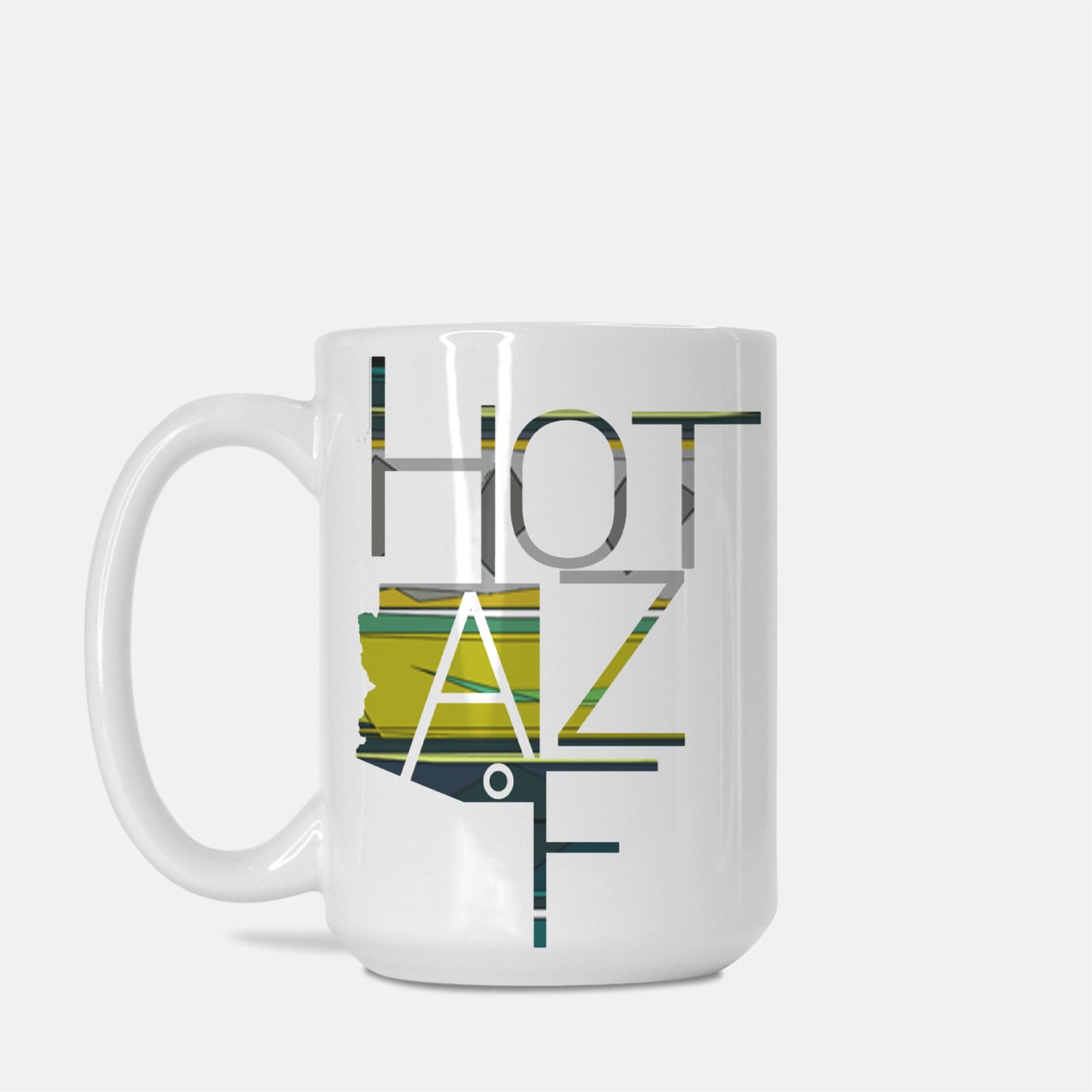 Mug - "Hot AZ F" (Chartreuse)