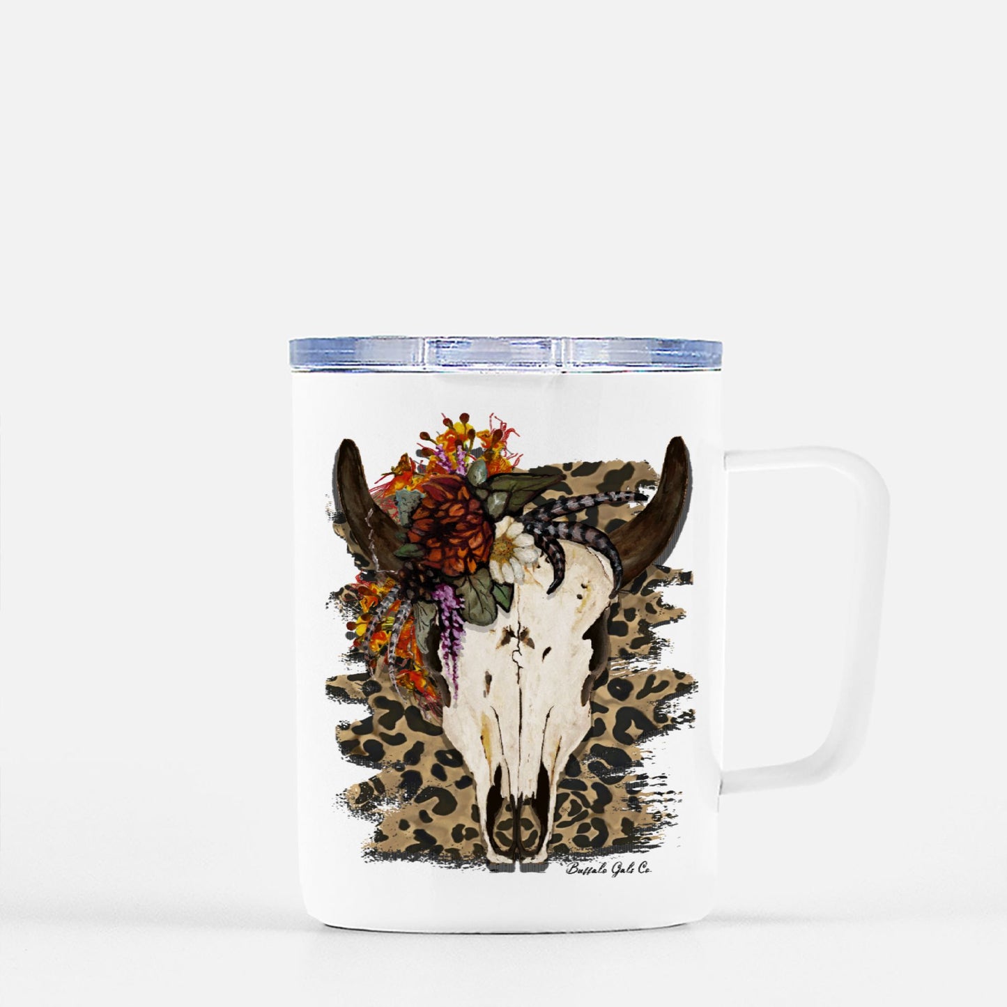 Travel Mug - "Gypsy Skull"