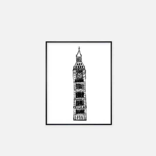 "Big Ben" - Print (11" x 14")