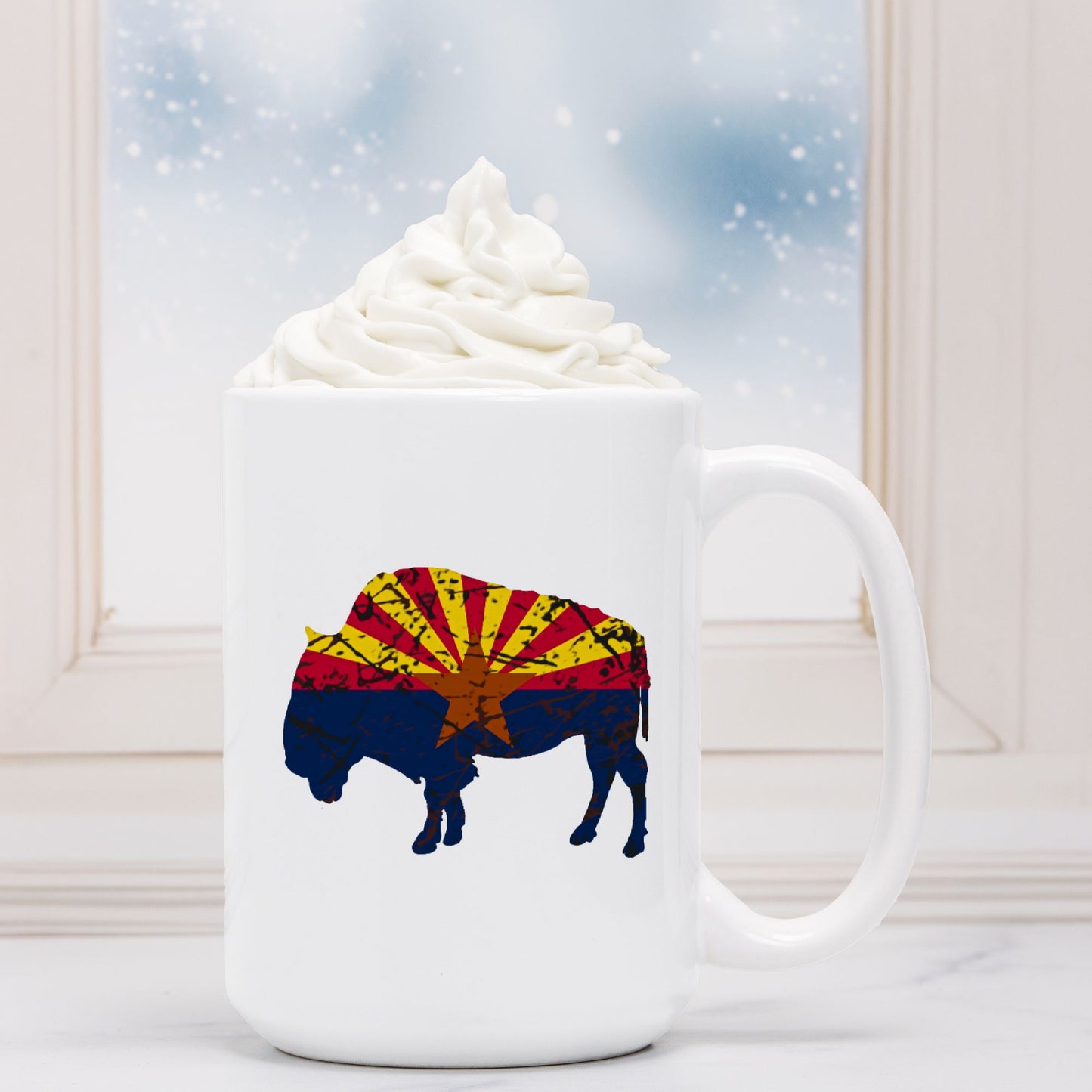 Mug - "BuffaLOVE AZ" (Rustic)