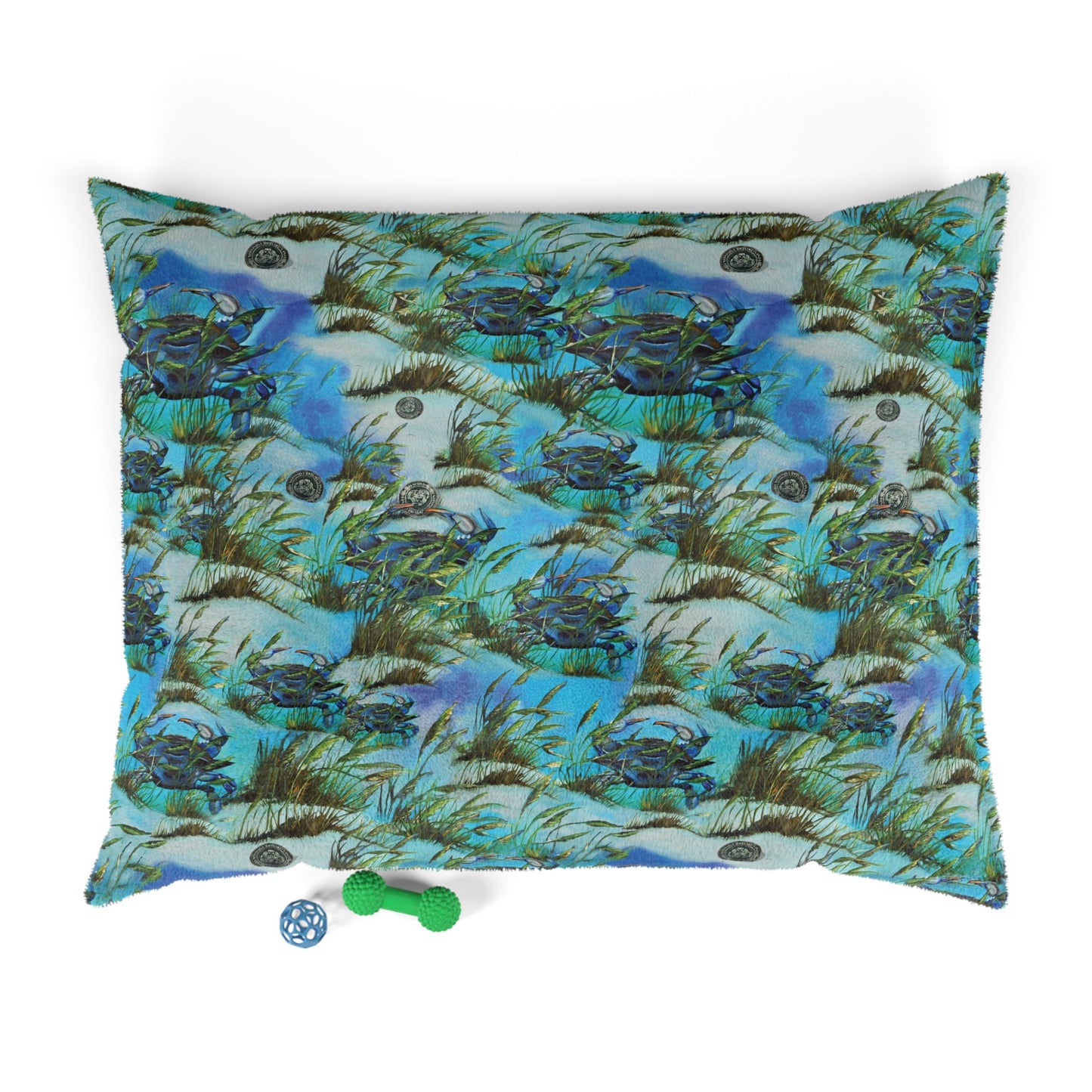 Pet Bed — "Crab Island Treasure"