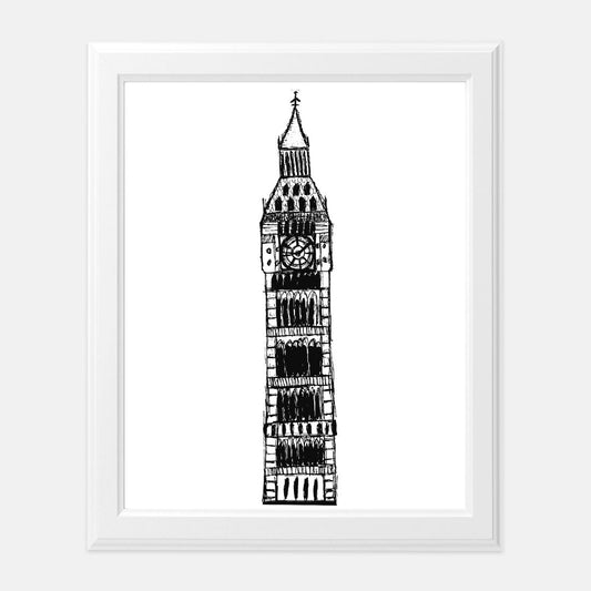"Big Ben" - Print (8" x10")