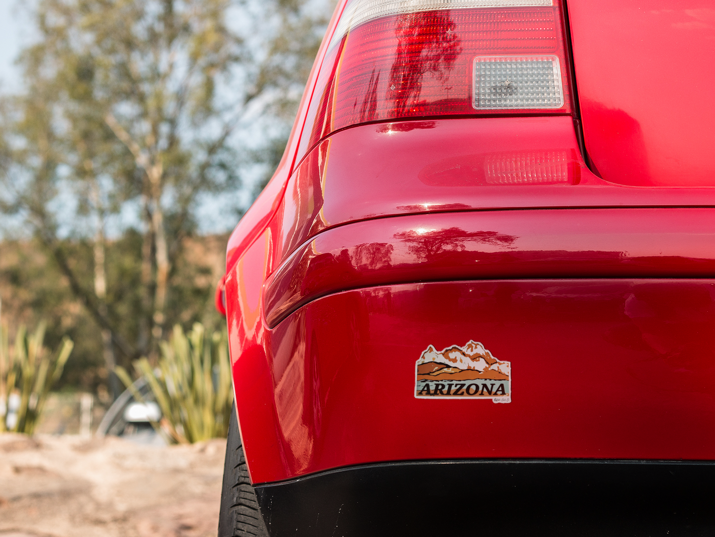"ARIZONA Mountains" Vinyl Sticker/Decal