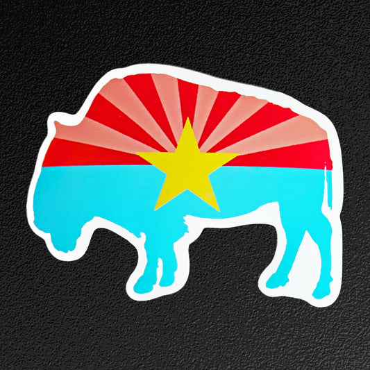 AZ BuffaLove (Bright) Vinyl Sticker/Decal