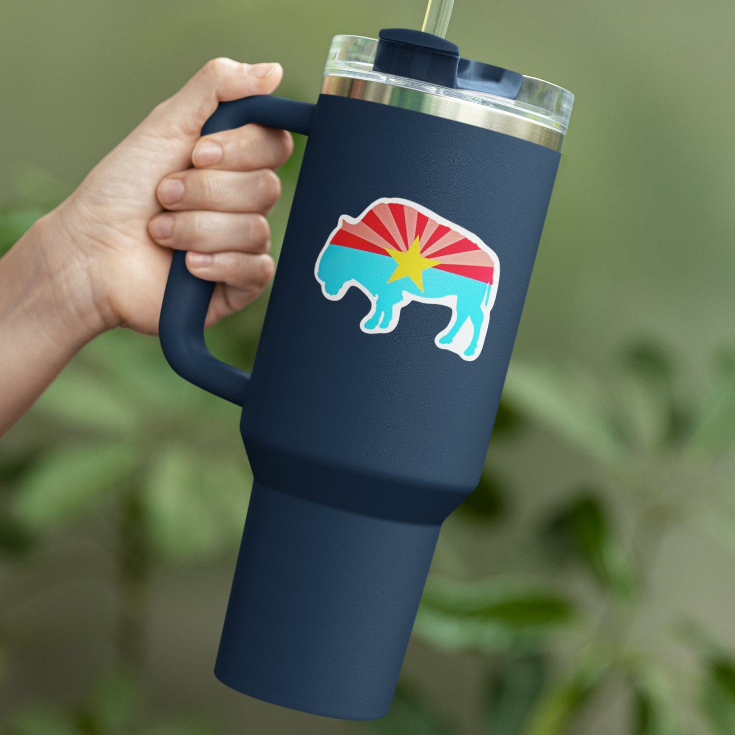 "AZ BuffaLove (Bright)" Vinyl Sticker/Decal