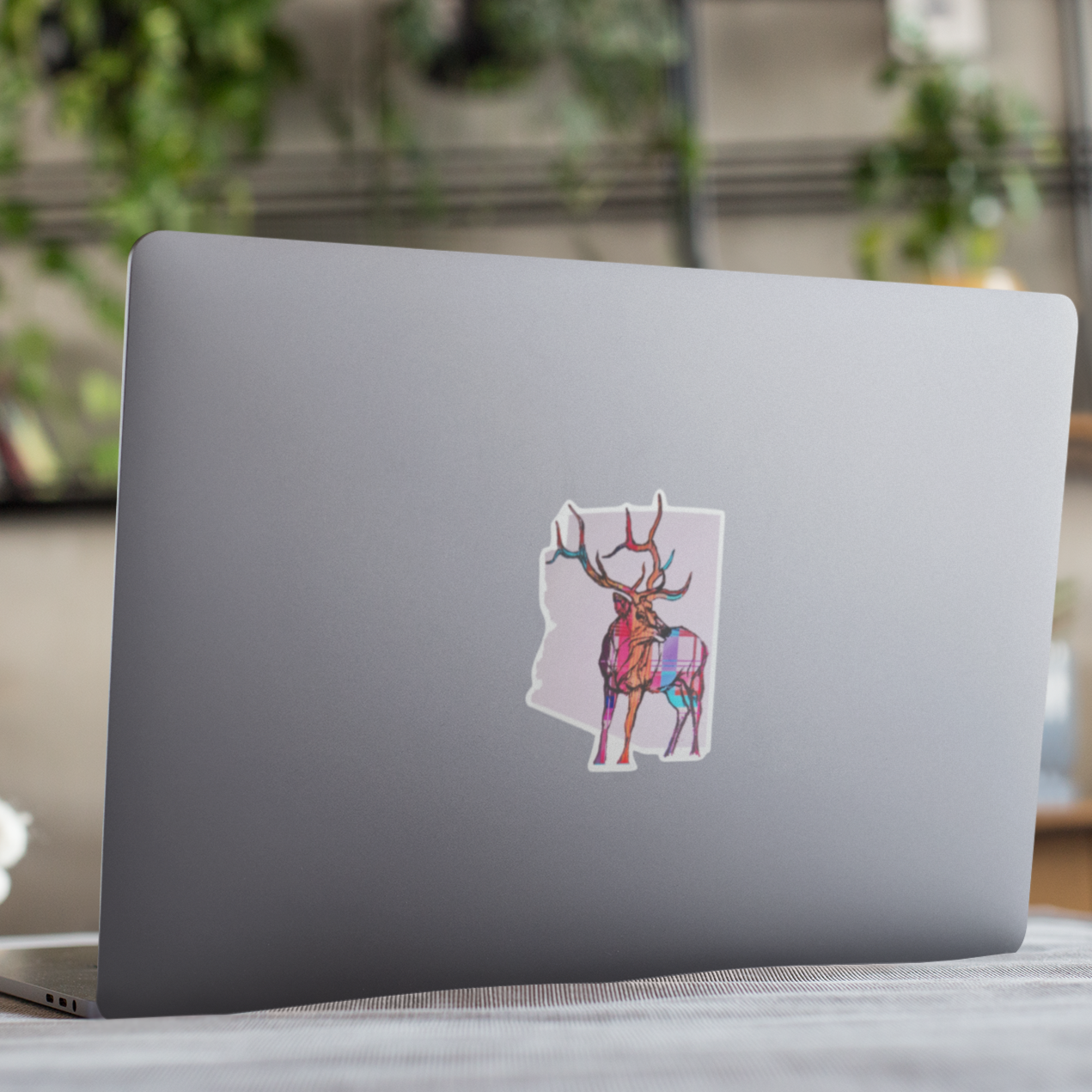 "AZ Preppy Elk" Vinyl Sticker/Decal