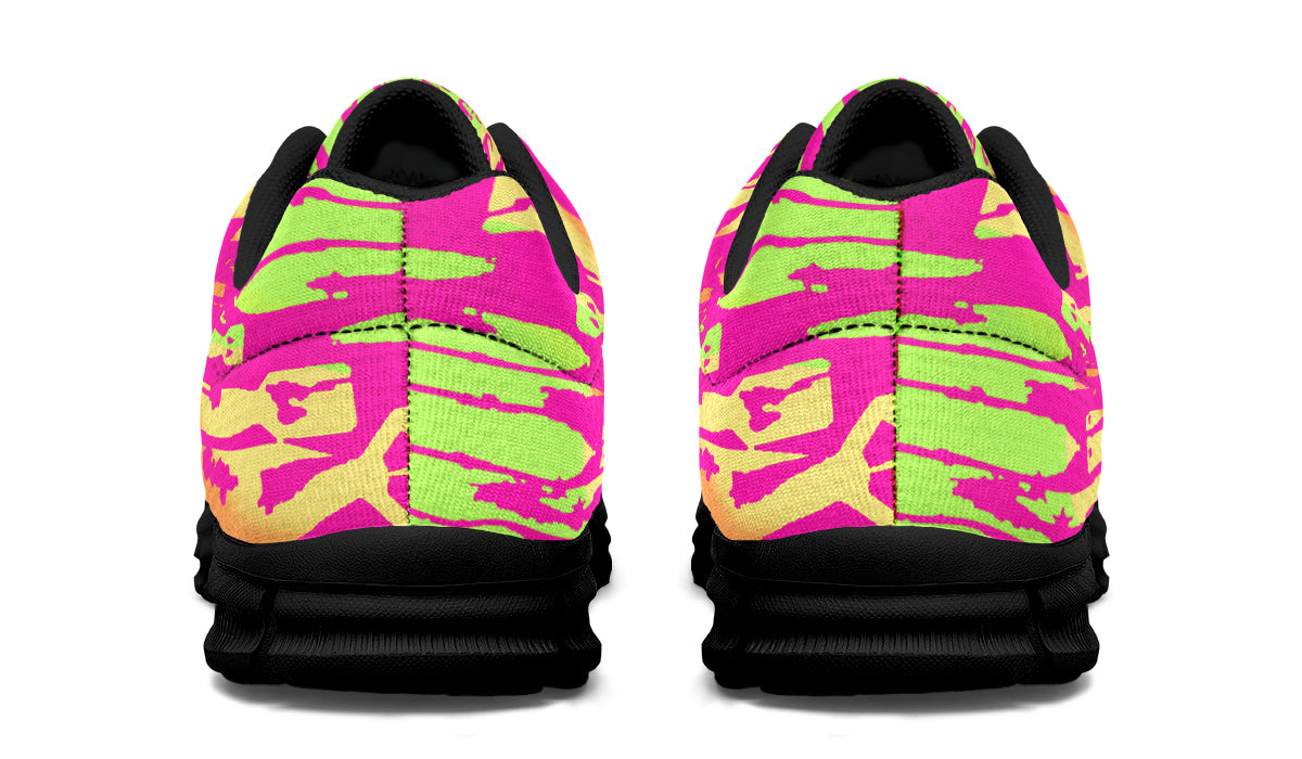 Sneakers - "EOD Bomb Flag" (Pink & Lime)
