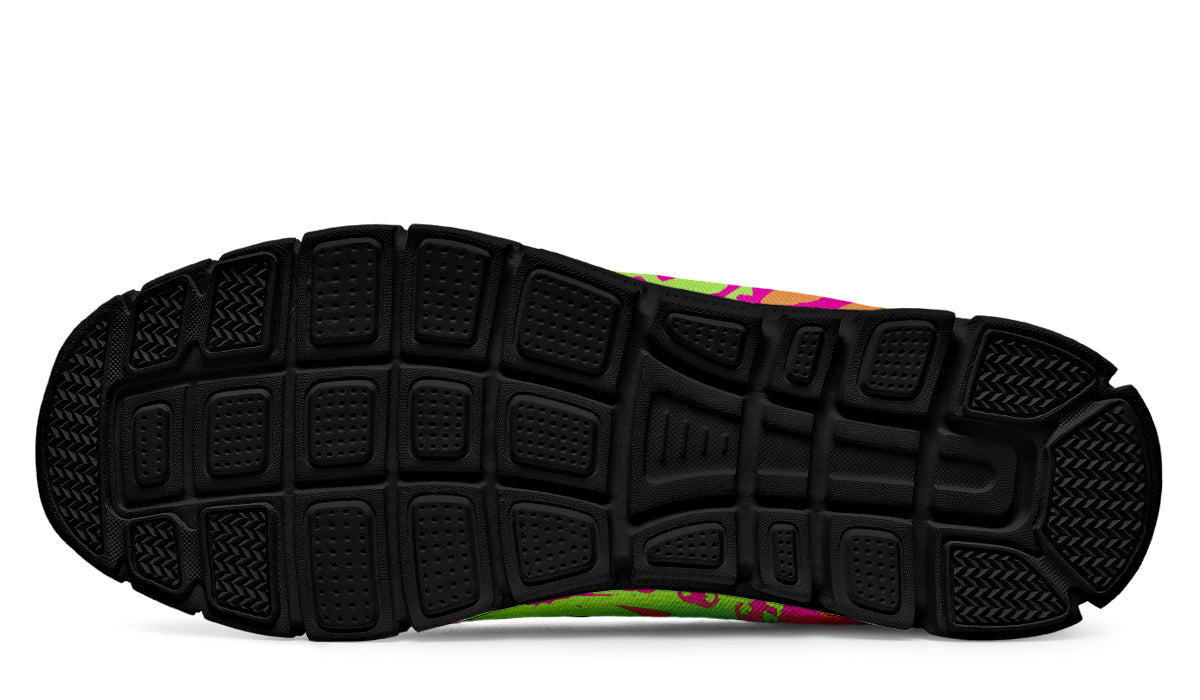 Sneakers - "EOD Bomb Flag" (Pink & Lime)