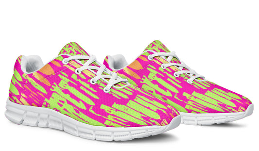 Sneakers - "EOD Bomb Flag" (Pink/Orange/Lime)