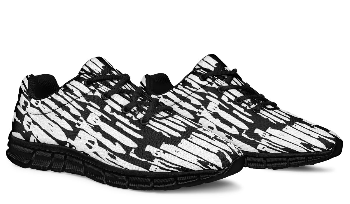 Sneakers - "EOD Bomb Flag" (White on Black)