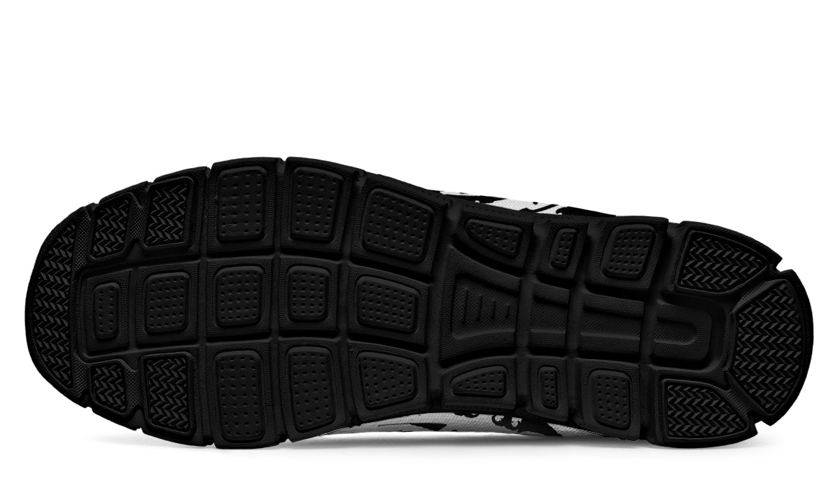 Sneakers - "EOD Bomb Flag" (White on Black)