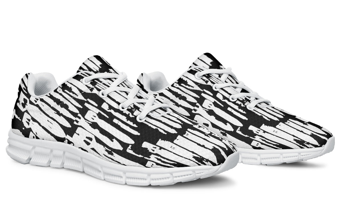 Sneakers - "EOD Bomb Flag" (White on Black)