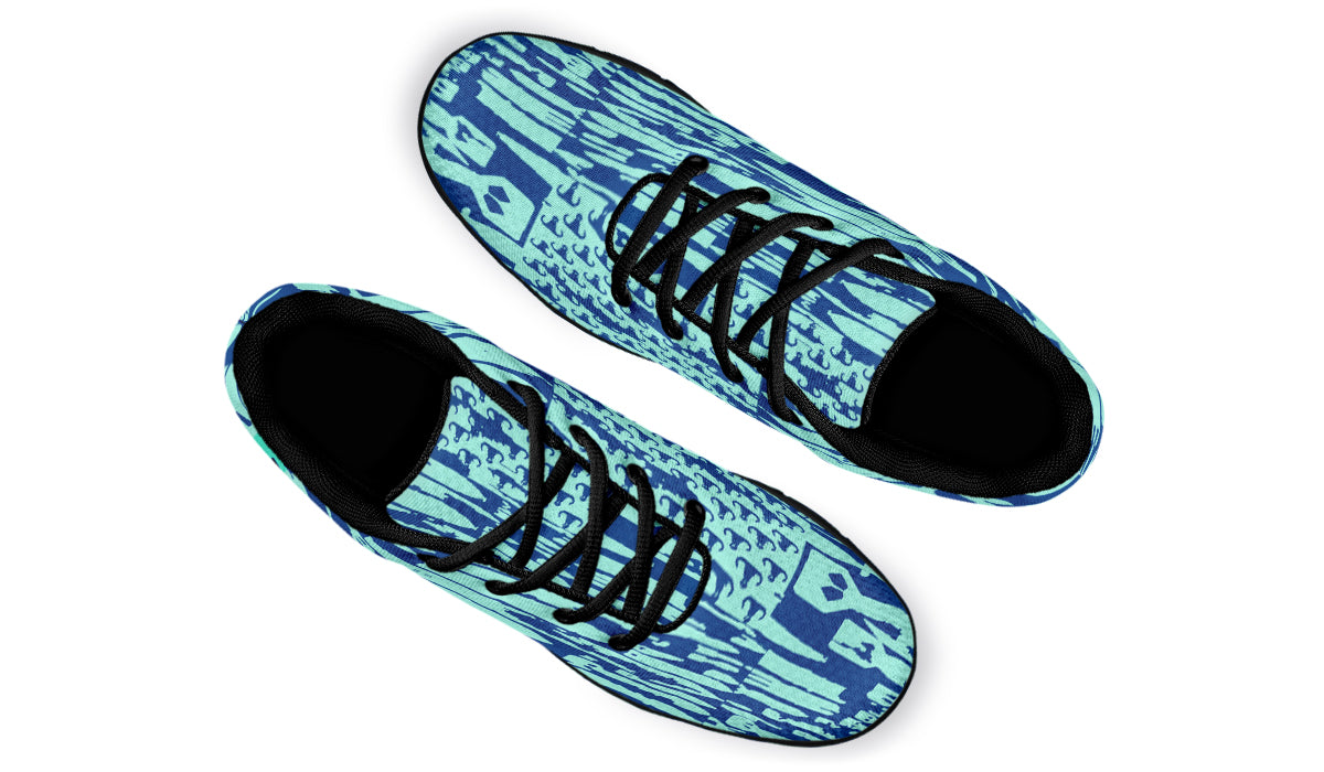 Sneakers - "EOD Bomb Flag" (Blues)