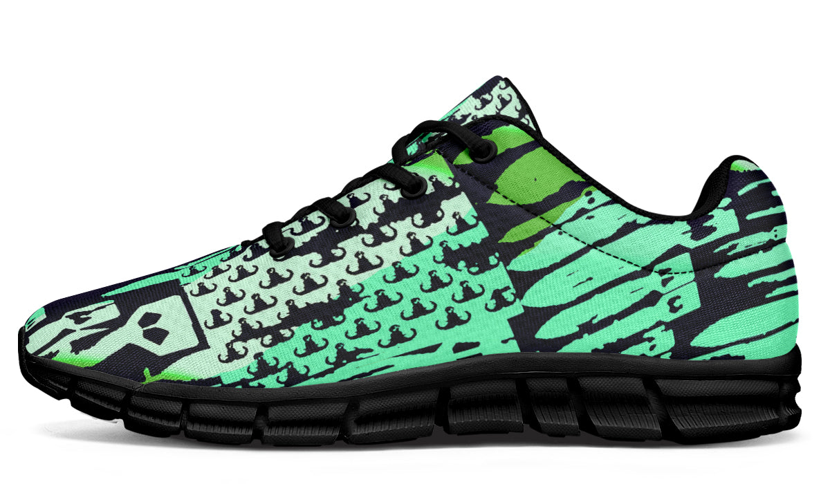 Sneakers - "EOD Bomb Flag" (Greens)